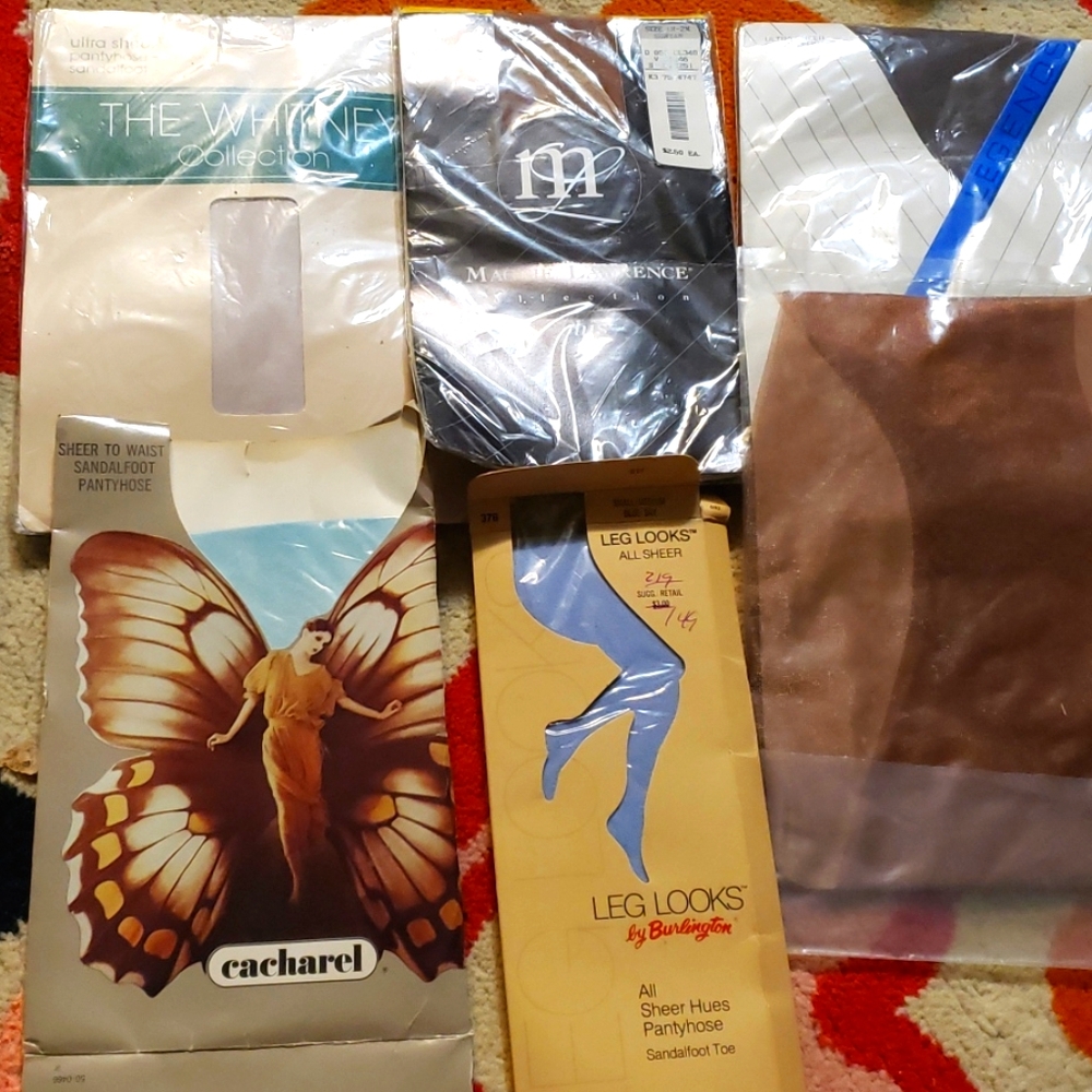 Lot bundle 6 pairs panty hose
